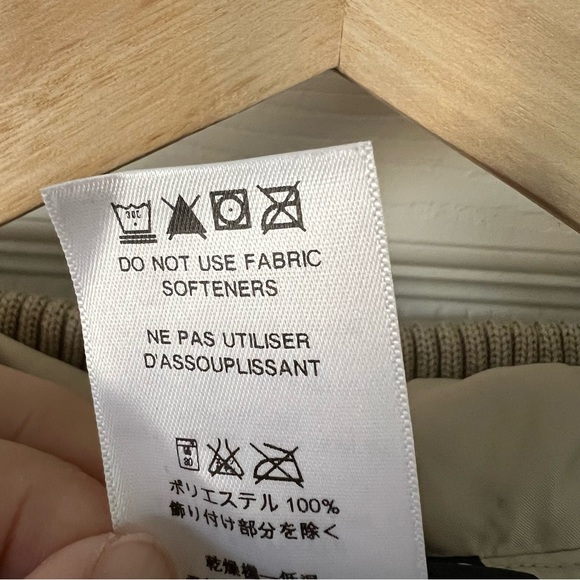 Patagonia Conejo Vest Hooded Full Zip Faux Fur Fuzzy 25915 Size Large Cream Tan - Picture 8 of 13